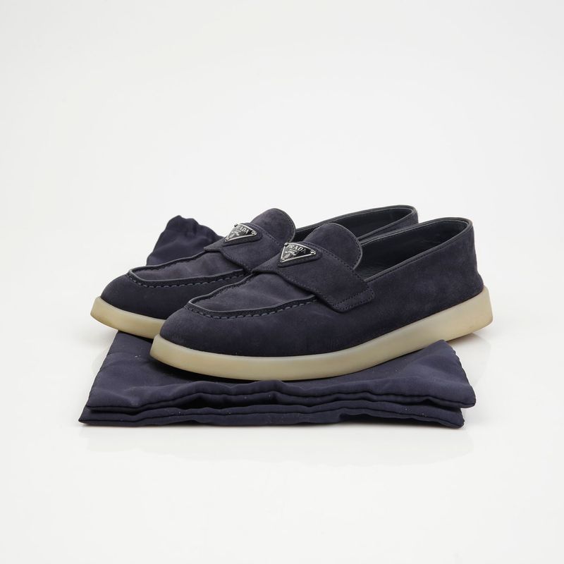 Triangular Logo Loafer Size